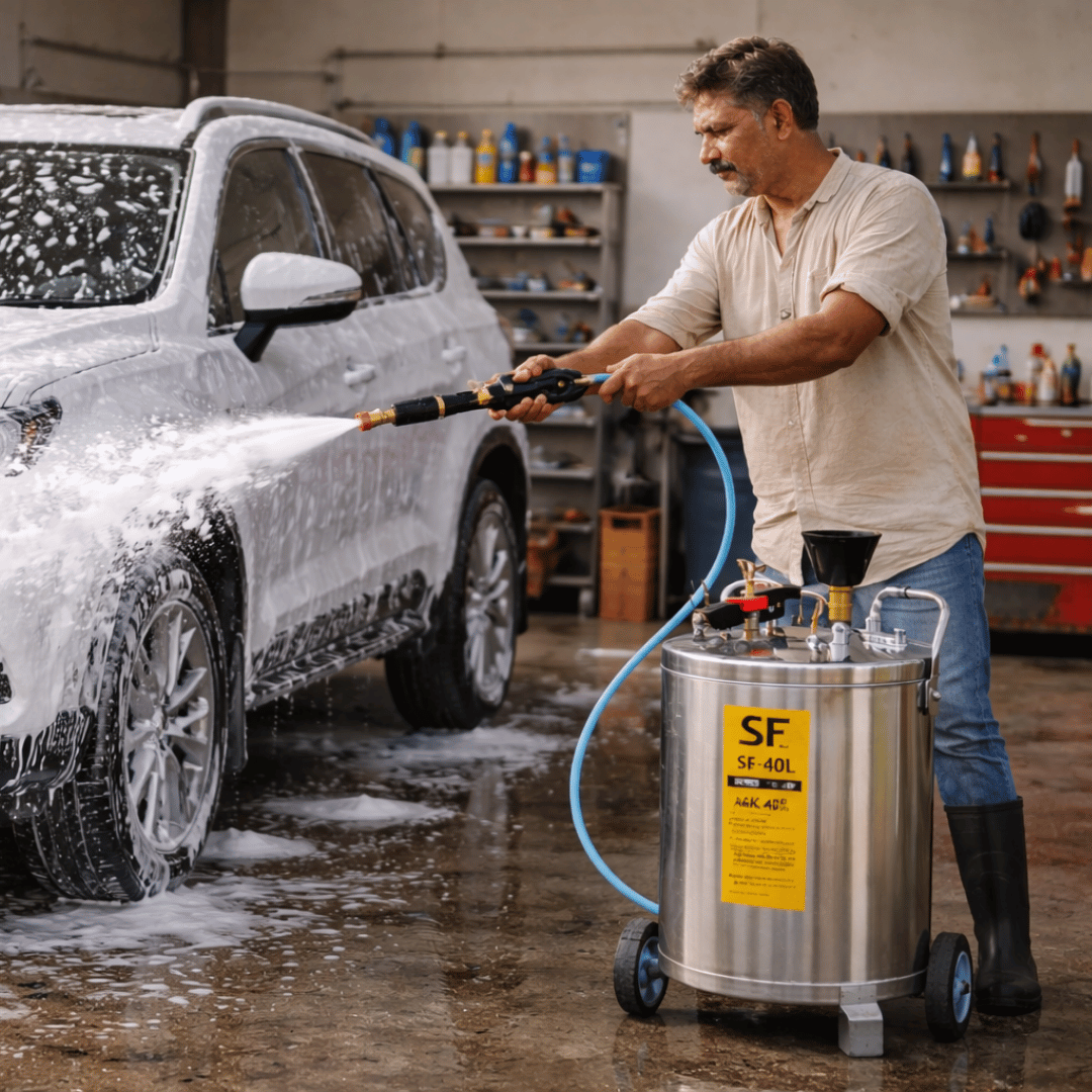 SF-40L SS Foam Tank – 40L