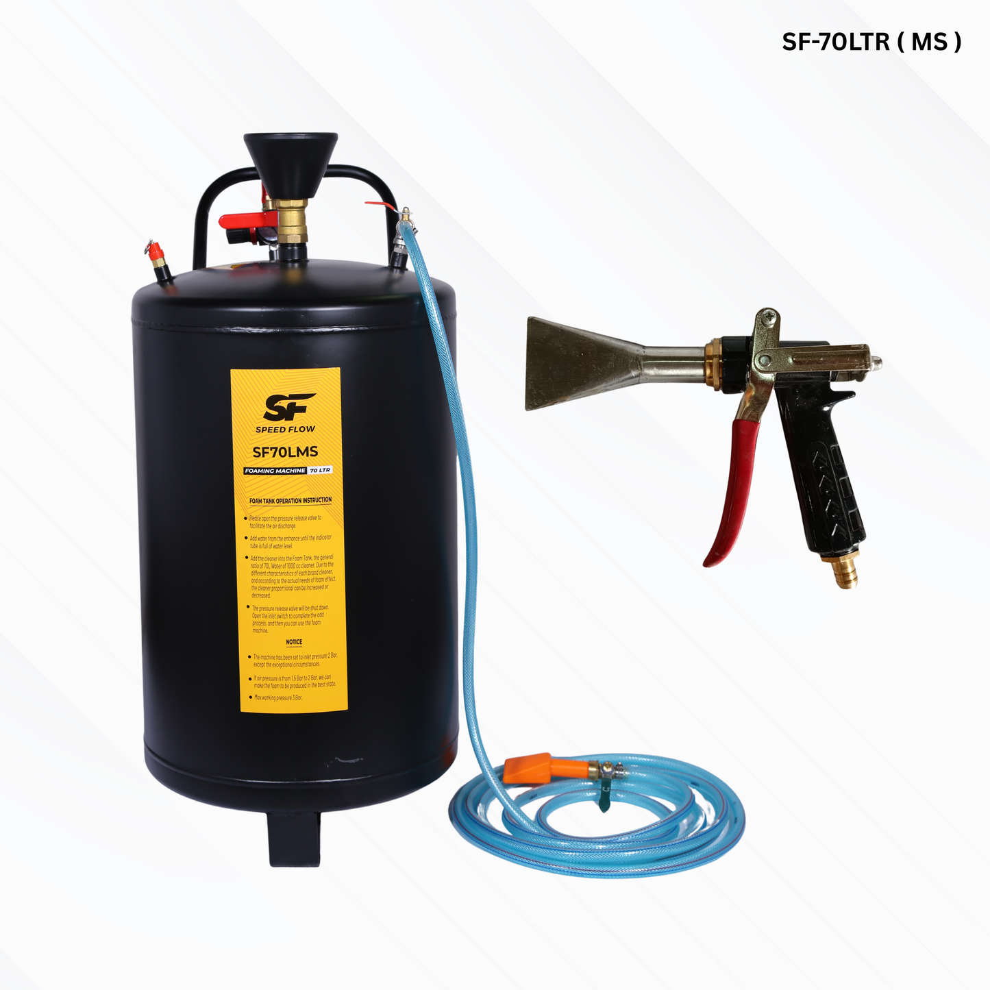 SF-70LMS Foam Tank – 70L (Foam Car Wash)