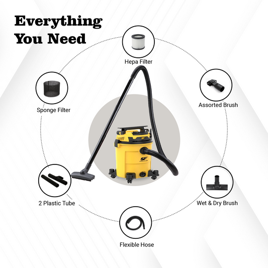SFV-30 PP Wet & Dry Vacuum Cleaner