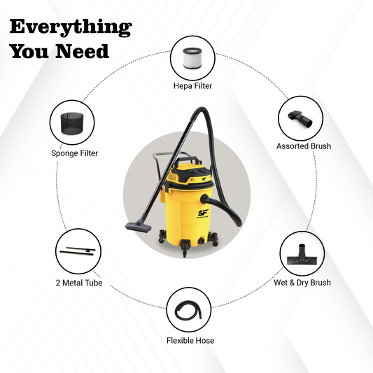 SFV-DM 60 PP Wet & Dry Vacuum Cleaner