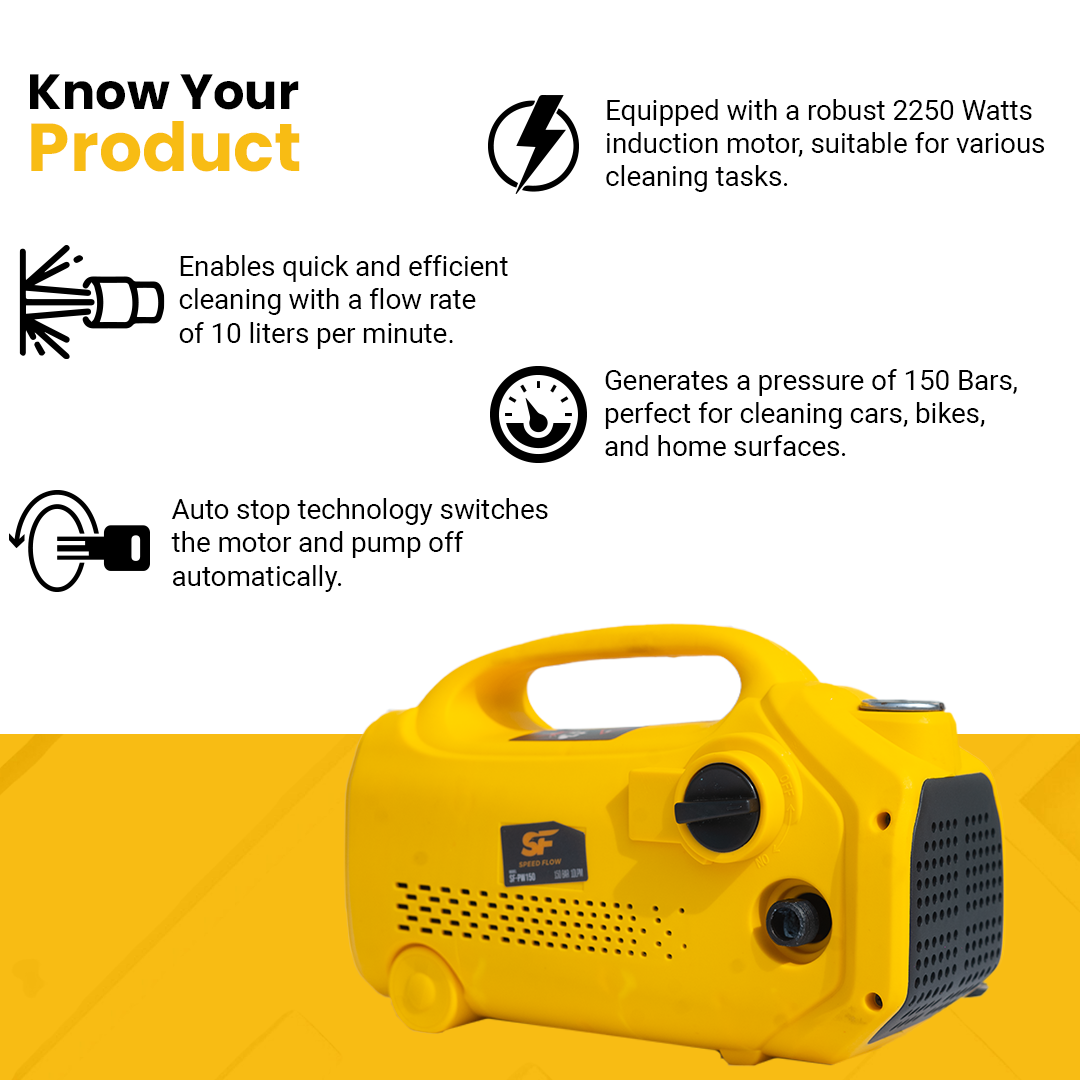 SF-PW150 Bar Portable Car Washer