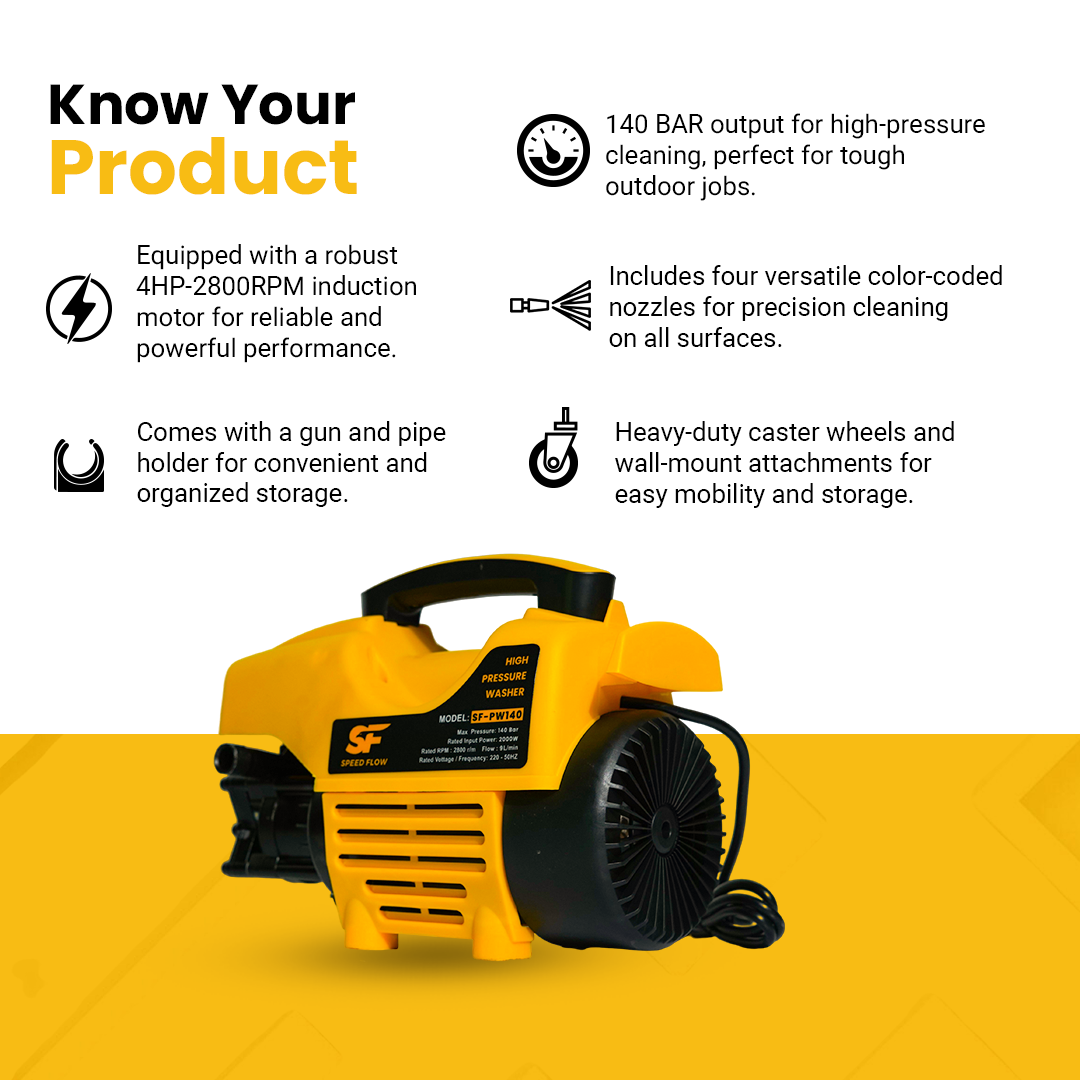 SF-140 PW Pressure Washer