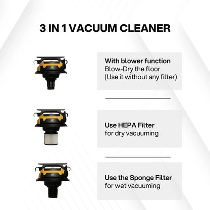 SFV-35 SS Wet & Dry Vacuum Cleaner