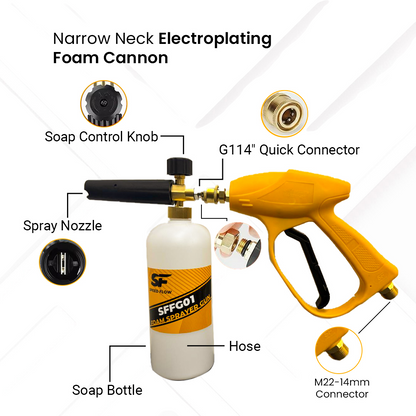 SF-TCW-2600 HIJET 180 Bar - Commercial Cold Water Electric High Pressure Washer