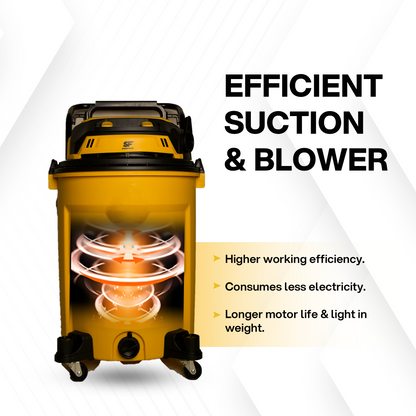 SFV-DM 60 PP Wet & Dry Vacuum Cleaner