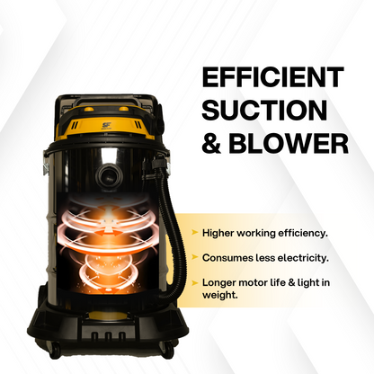 SFV-DM 80 SS Wet & Dry Vacuum Cleaner