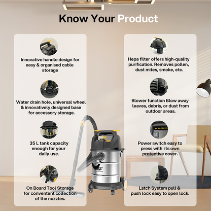 SF-35 HD PRO Vacuum Cleaner