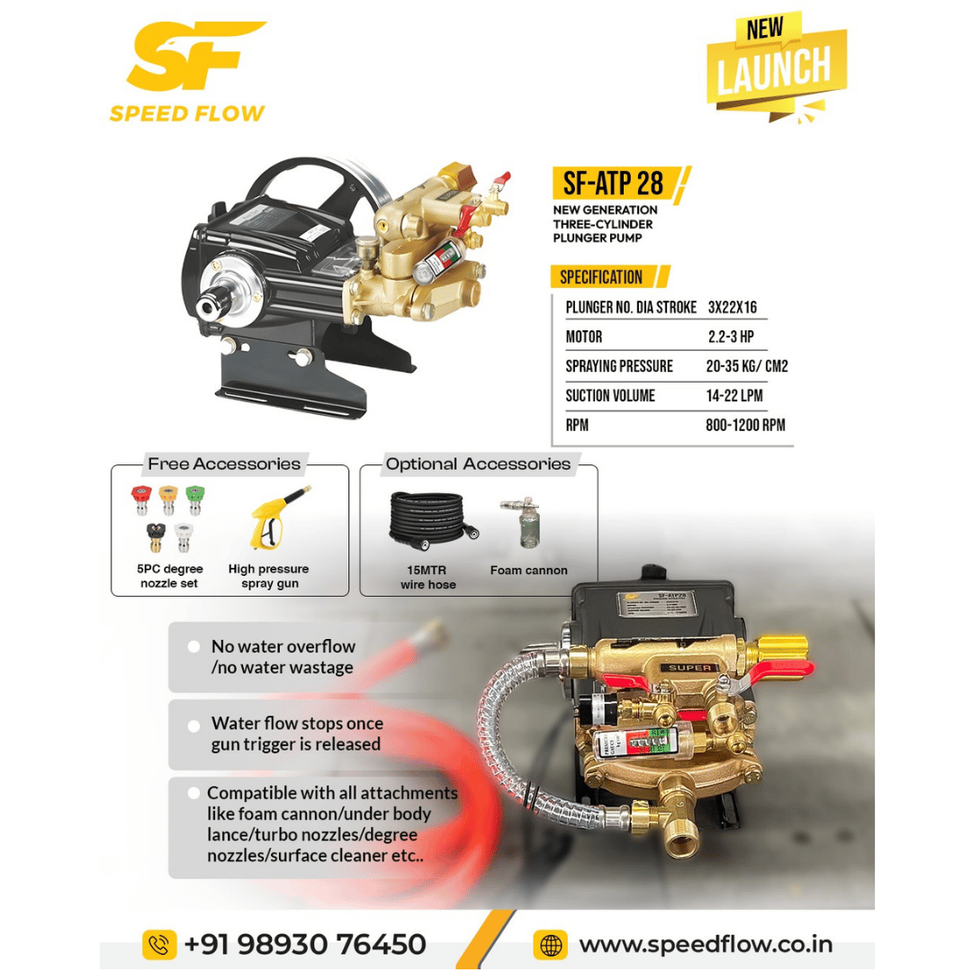 SF-ATP 28 HIJET High Pressure Pump