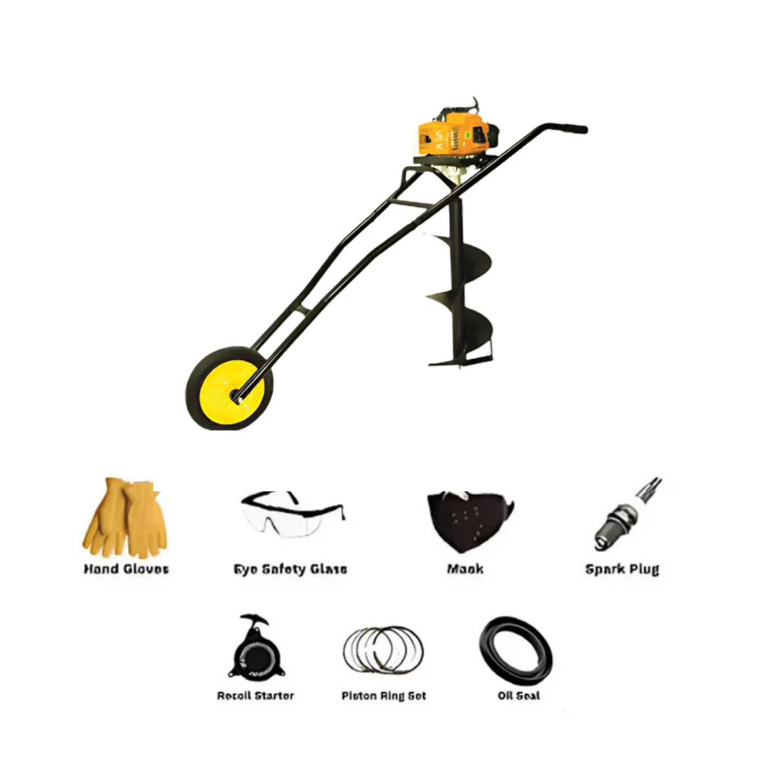 SF-EAG68SW Earth Auger (Single Wheel Trolley)