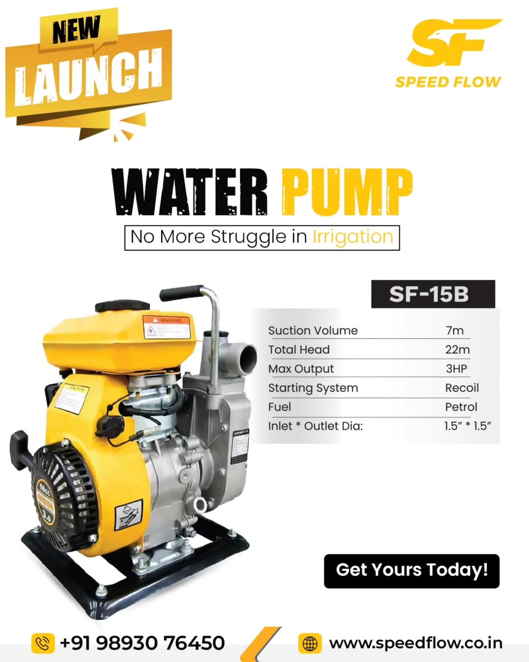 SF-15B Water Pump