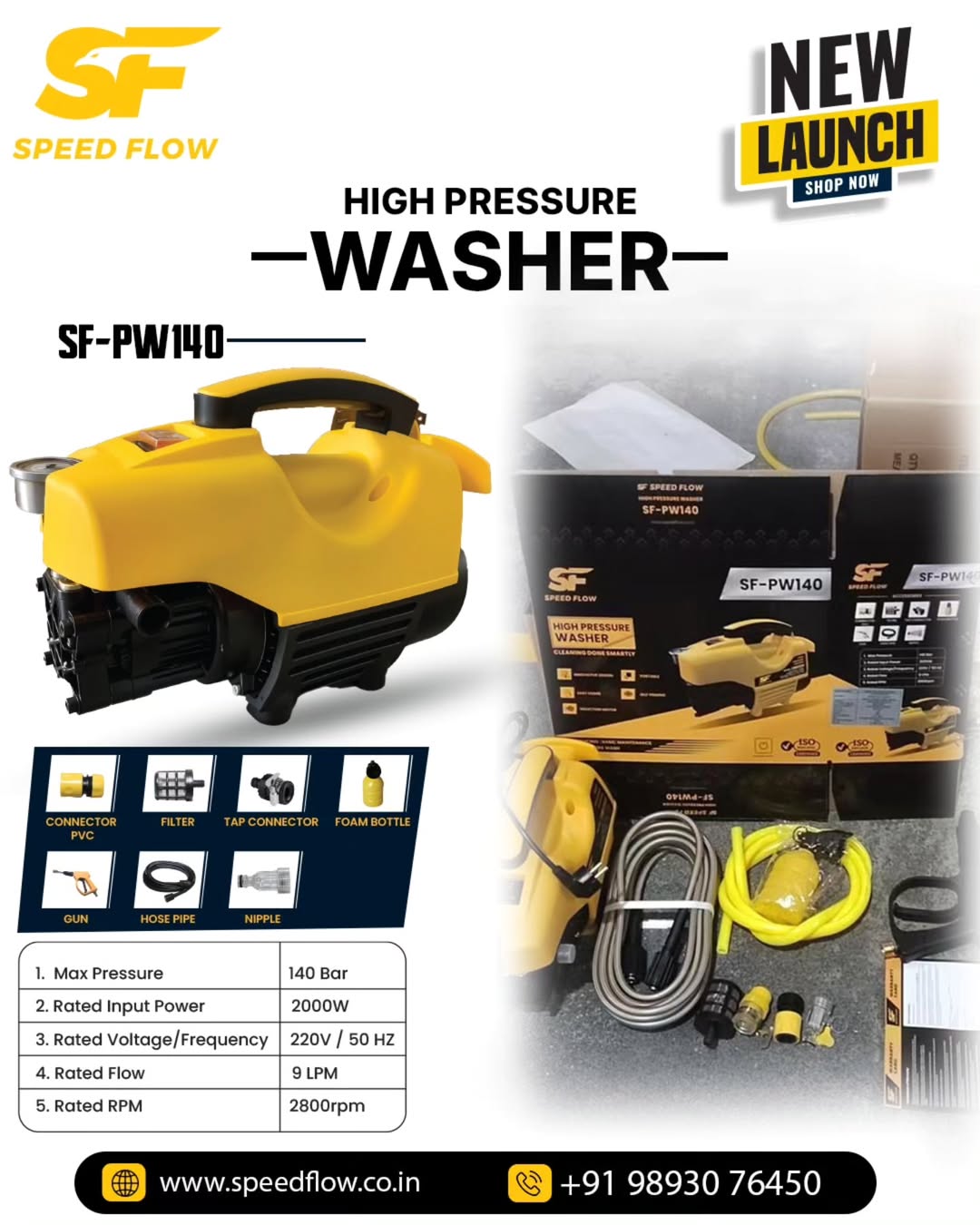 SF-140 PW Pressure Washer