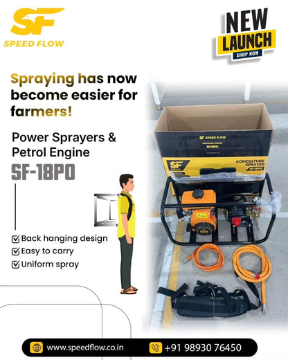 SF-18PO Power Sprayers & Petrol Engine