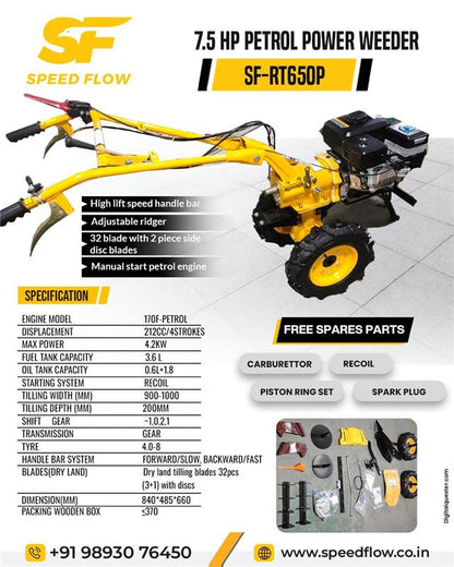 SF-RT650P Power Weeder