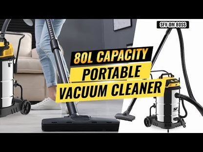 SFV-DM 80 SS Wet & Dry Vacuum Cleaner